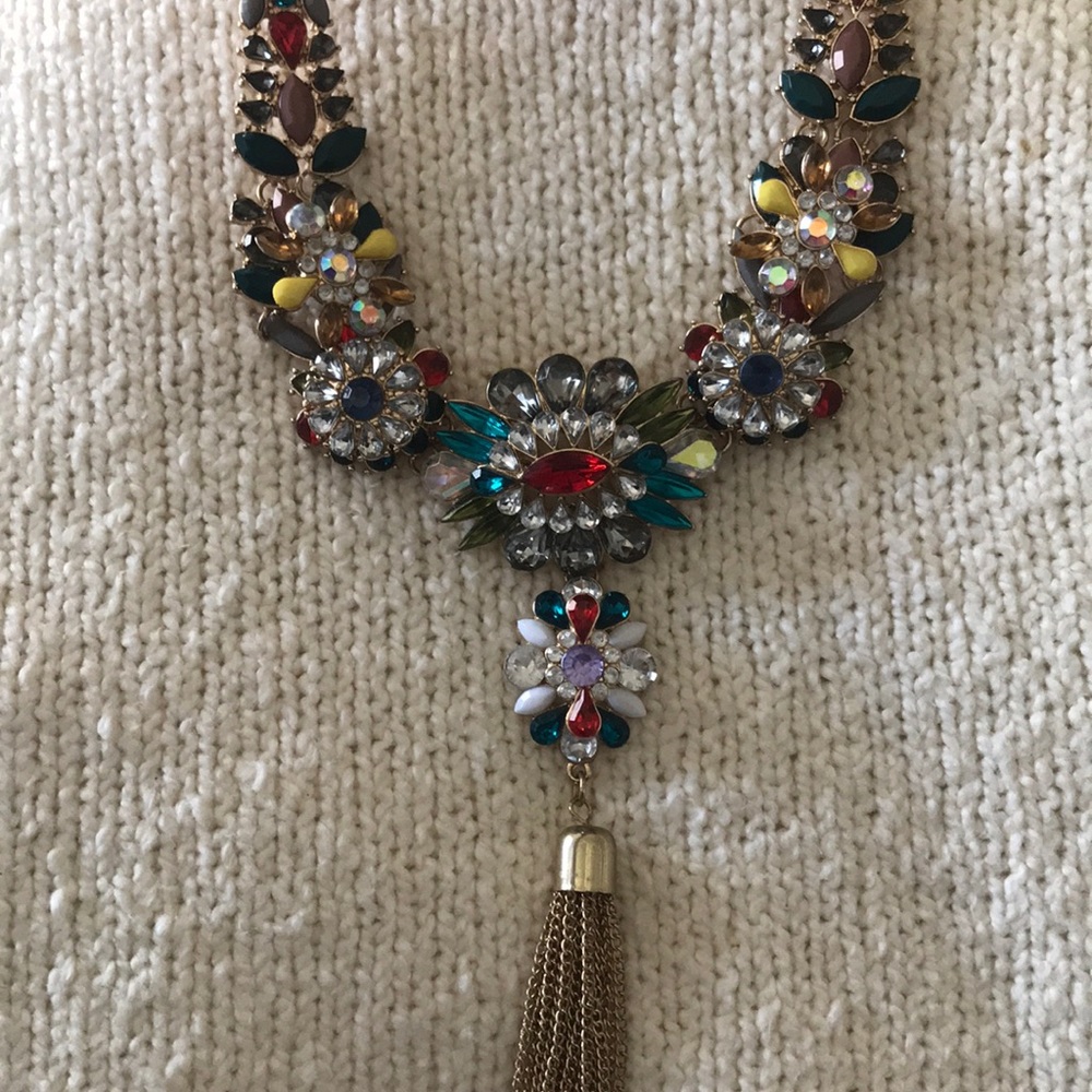 Unique colorful necklace